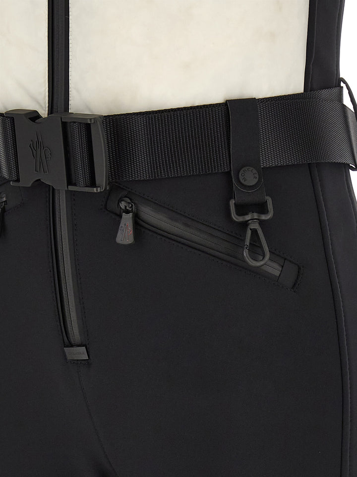 Moncler Grenoble Sleeveless Ski Suit Jewelry - White/Black | 65ca6437017329378617d1e7e2025d628b79cebf