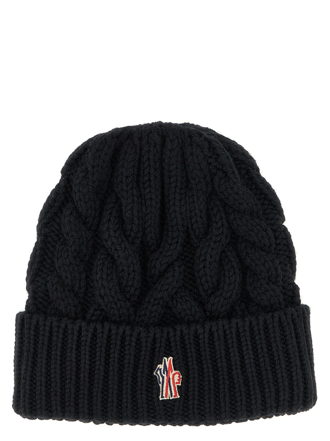 Moncler Grenoble Braided Wool Beanie Hats - Black | cff579d32f5d8e29f95dd4d09a106107f4b47259