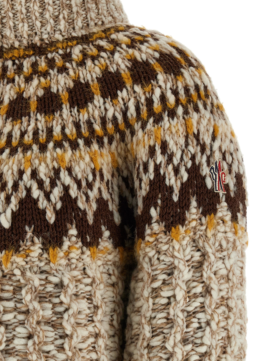 Moncler Grenoble Girose Sweaters and Cardigans - Beige | 6193aa760f391f69ac4ff56c296beceaa4c79bfe