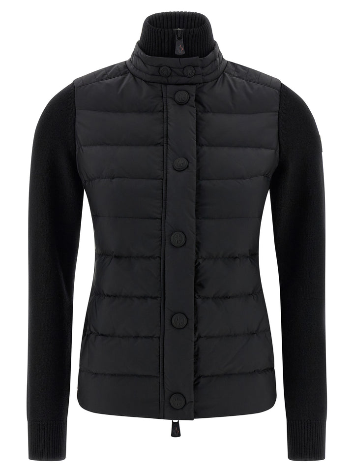 Moncler Grenoble Padded Cardigan Sweaters and Cardigans - Black | da213c41761b12d4ffca9ef33ff2d5b05f3c995e