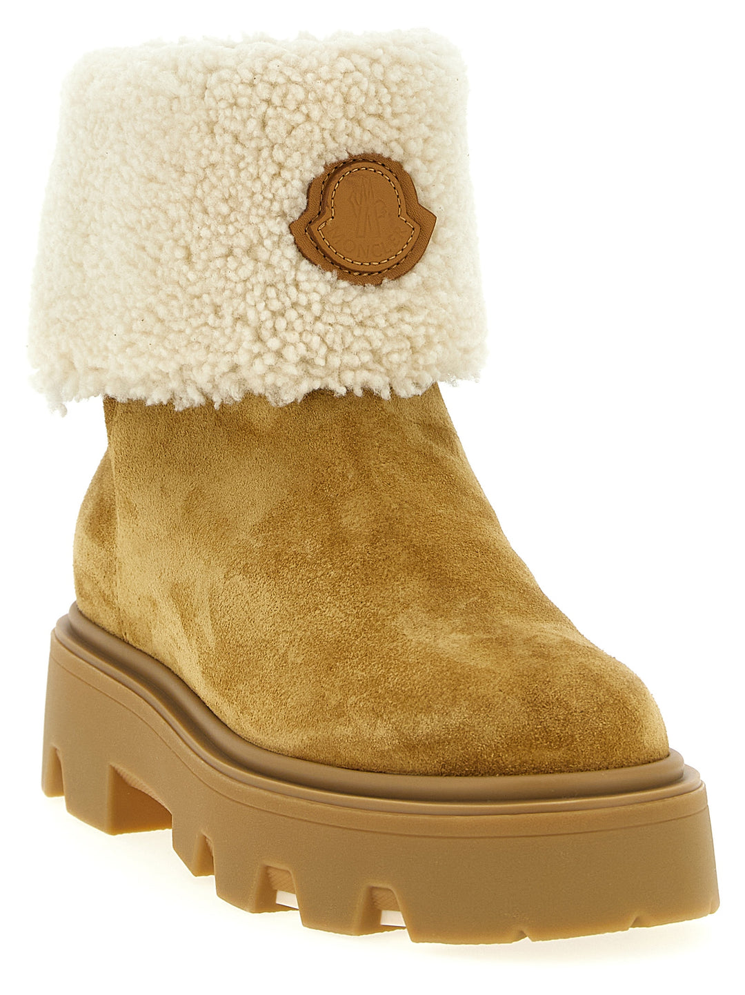 Moncler Aurea Boots and Ankle Boots - Beige | 2f3ab8d536239e89ea8e03556a1d77730d081de6