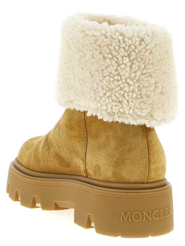 Moncler Aurea Boots and Ankle Boots - Beige | cf092fbf2b51feeeaa45b9ec19c85cdb2d6152de