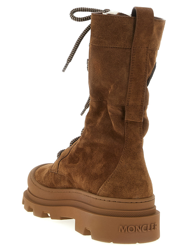 Moncler Vera High Boots and Ankle Boots - Brown | 4e1be61a2aa2c891cc33c69a14988788cc7be588