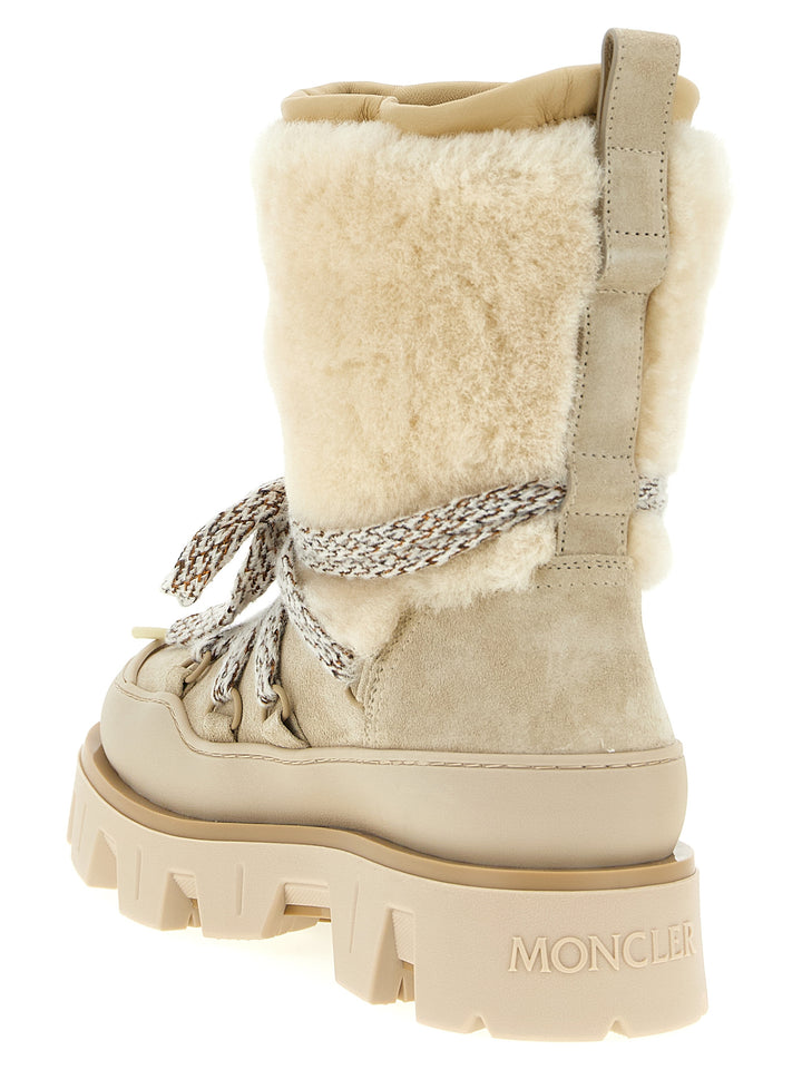 Moncler Peak Après Boots and Ankle Boots - Beige | b5a107ff8d095f59a2fb34c213383fcb9392e85e