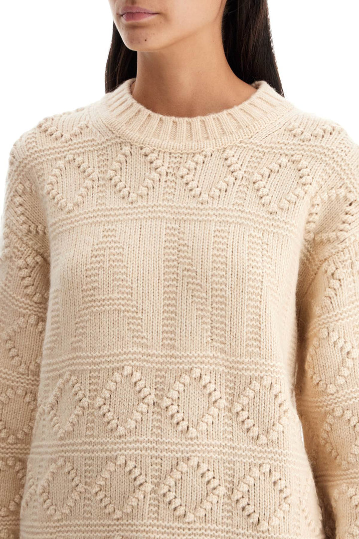 Pullover In Lana E Cotone