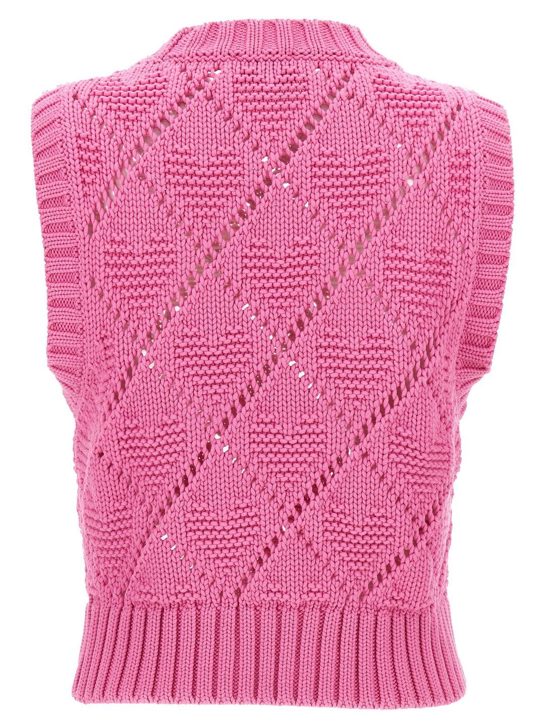 Logo Vest Gilet Fuchsia