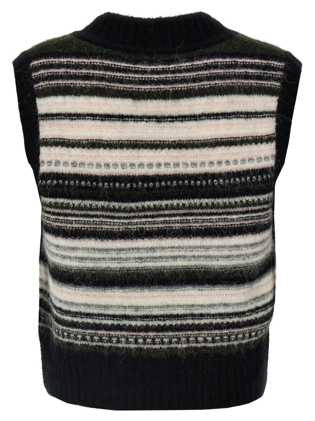 Striped Vest Gilet Multicolor