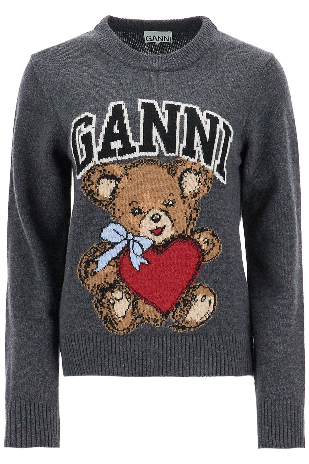 Pullover In Maglia Graphic Bear