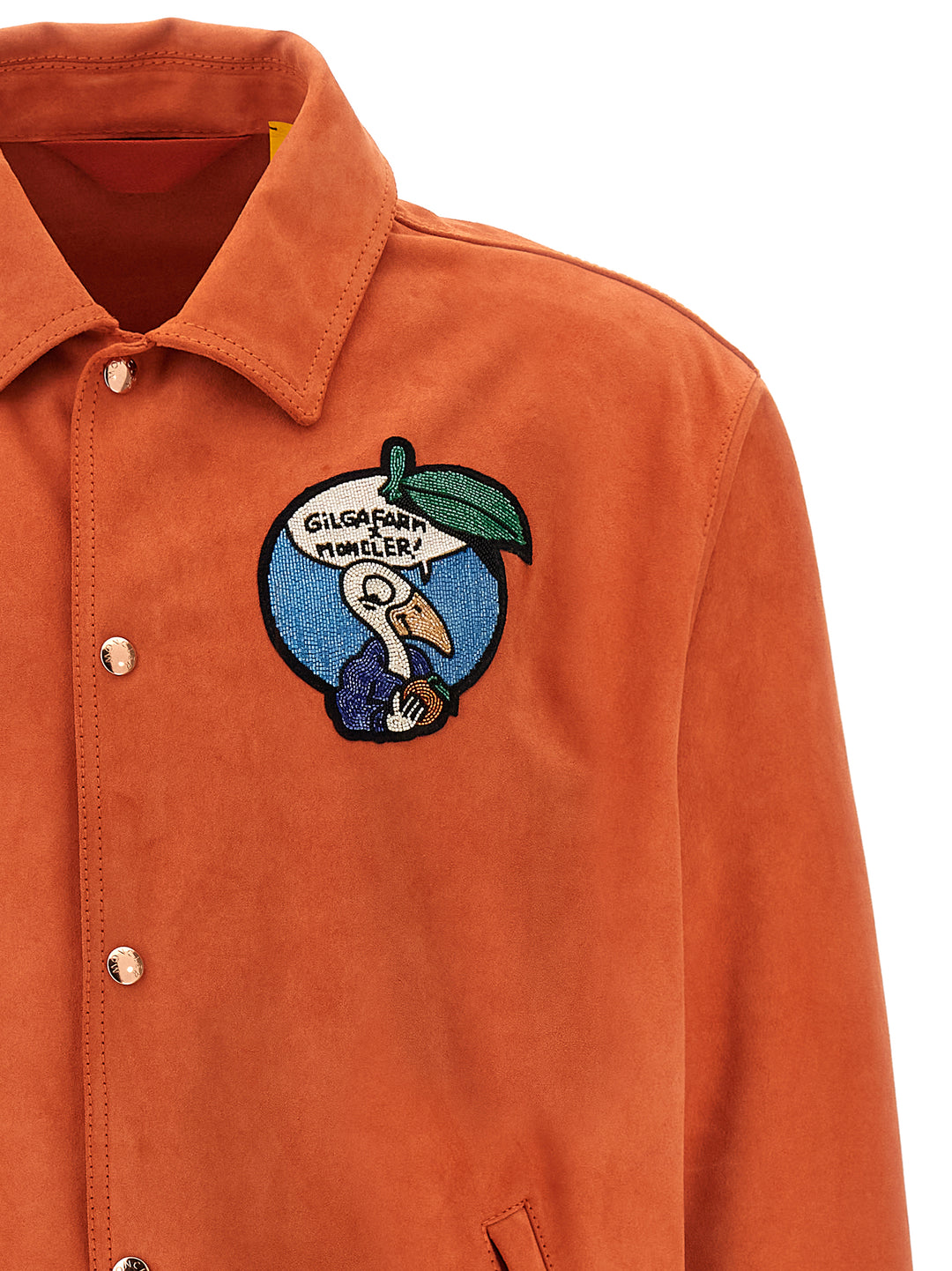 Moncler Genius Navel Puffer Jackets - Orange | 395ce7338a0e06af5faf65240f57650e74284f79