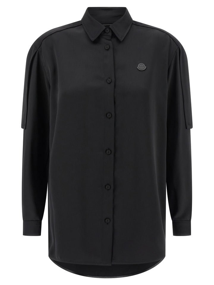 Moncler Genius Moncler X Edward Enninful Shirt Shirt and Blouse - Black | 6a98c293c1a29248030570f1aaf0d59f511102d4