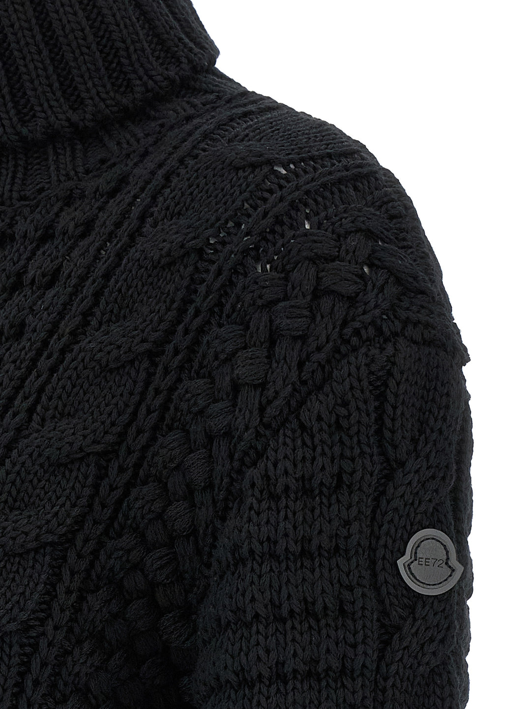 Moncler Genius Moncler X Edward Enninful Tricot Turtleneck Sweater Sweaters and Cardigans - Black | a71087faabf15be28f474775c6997de6db2deb14