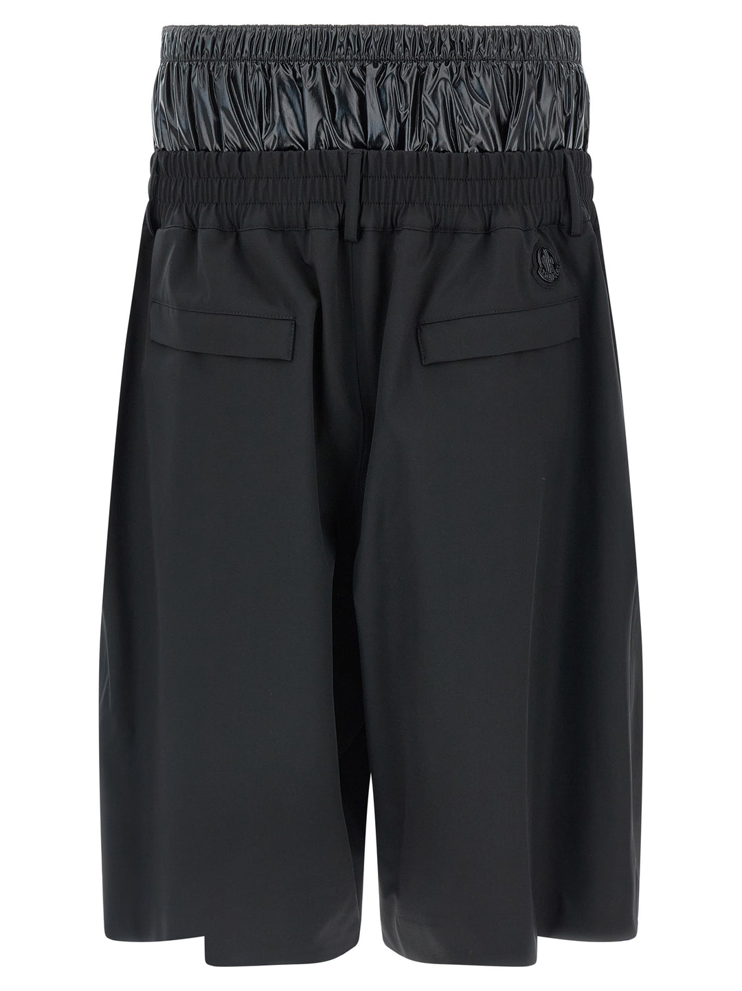 Moncler Genius Bermuda Moncler X A$Ap Rocky Bermuda and Short - Black | 132350757e0be082cac1e8b97f4a959ce5c2051b