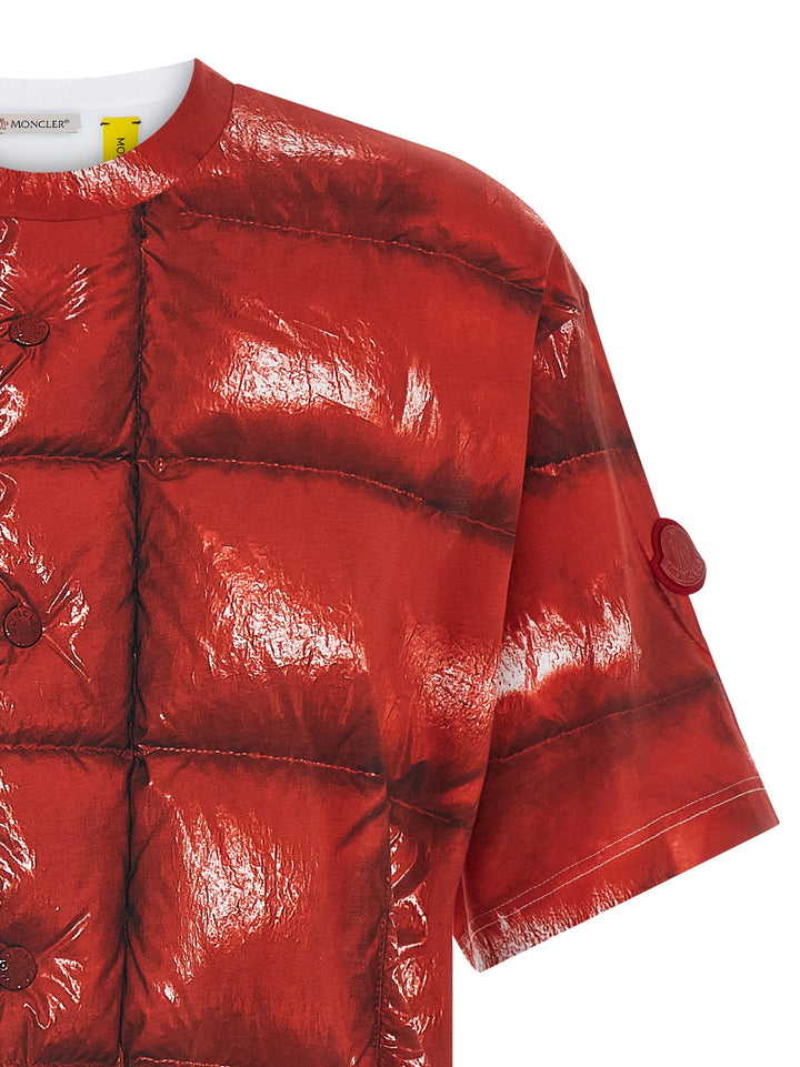 Moncler Genius Moncler X A$Ap Rocky T-shirt - Red | c2c29e03dc8aea65f6c652a55358427dd84b0327