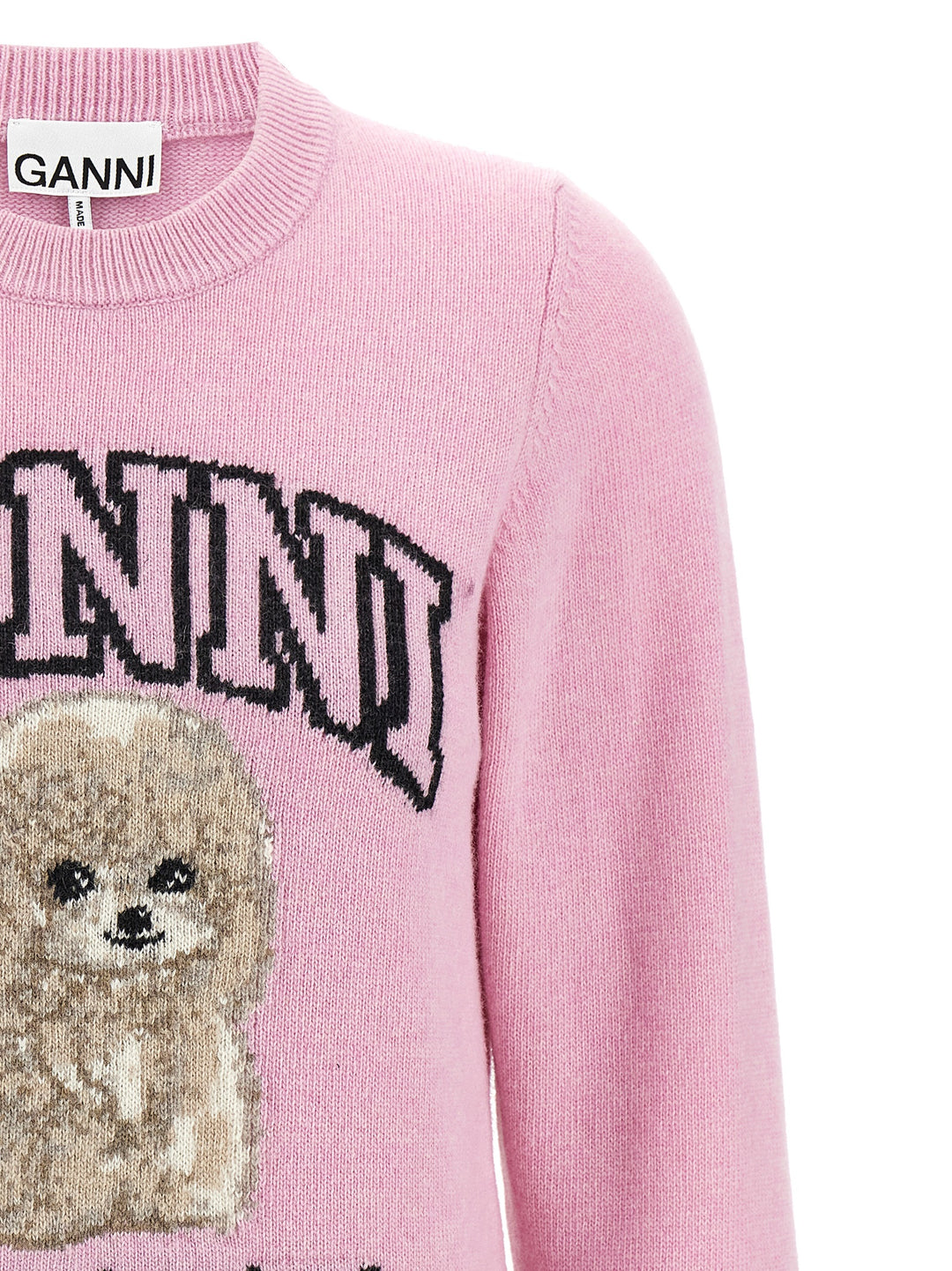 Ganni Pink Poodle Sweaters and Cardigans - Pink | 142991624d0caa01fd150203aa749fe72628286b