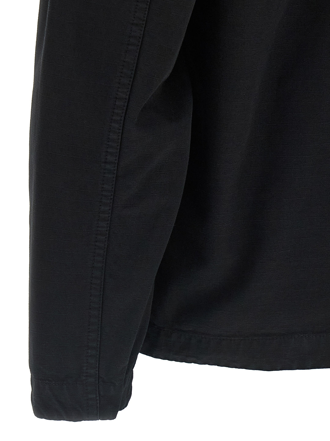 Stone Island Raw Cotton Overshirt Shirt and Blouse - Black | bca8a6c06e878feced0aa92b5f84cb840c5adea6