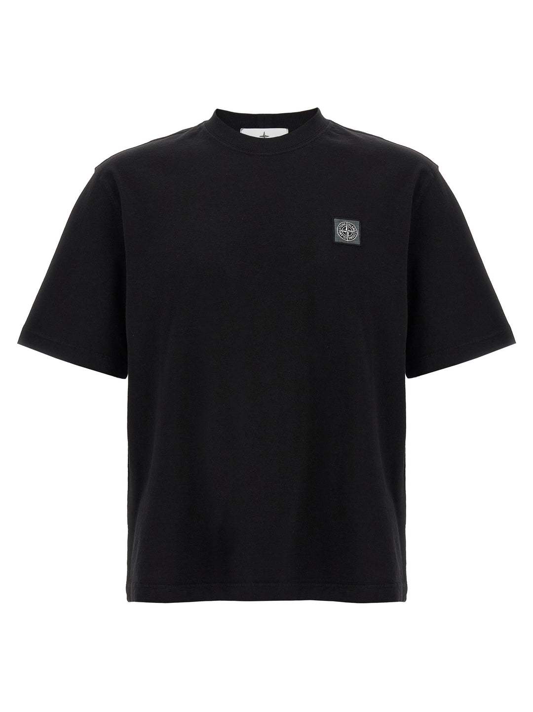 Stone Island Logo Patch T-shirt - Black | 33ce38492a898863b6683ebb44c49a9a2eea7ca0