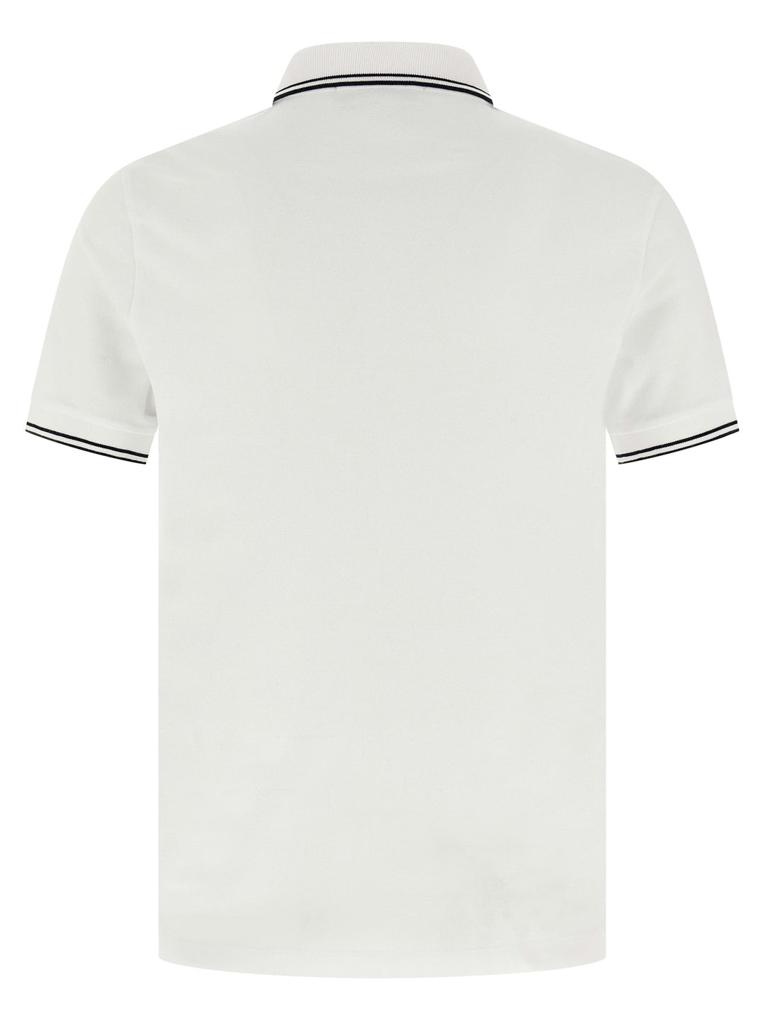 Stone Island Logo Patch Polo - White | a410be0ea5045b4e956bdc0a7a99aa8bc9ea70e0