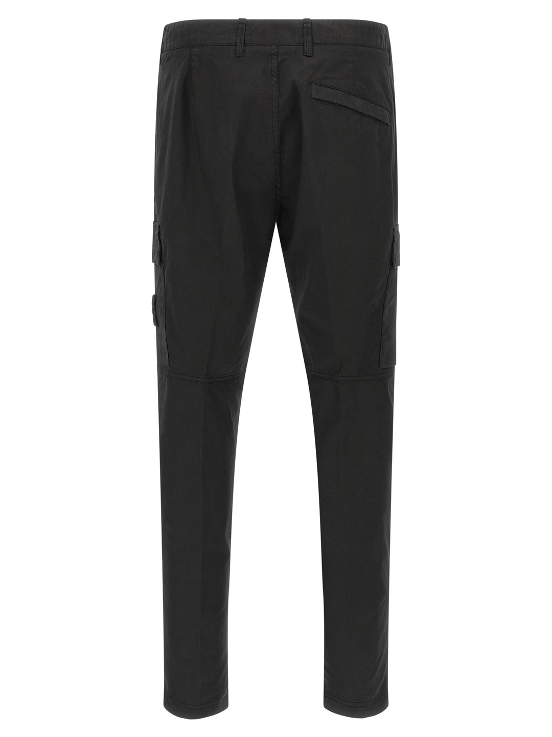 Stone Island Cargo  Logo Badge Pants - Black | 9282a90f162a2d5d538890e1fffe3903c2e4d958