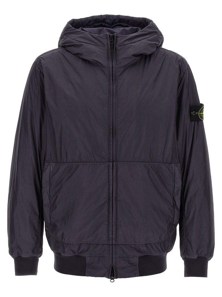 Stone Island Crinkle Reps Ny Puffer Jackets - Blue | 071a3afddbb8a1495a618b2b7de4123d73599bbb