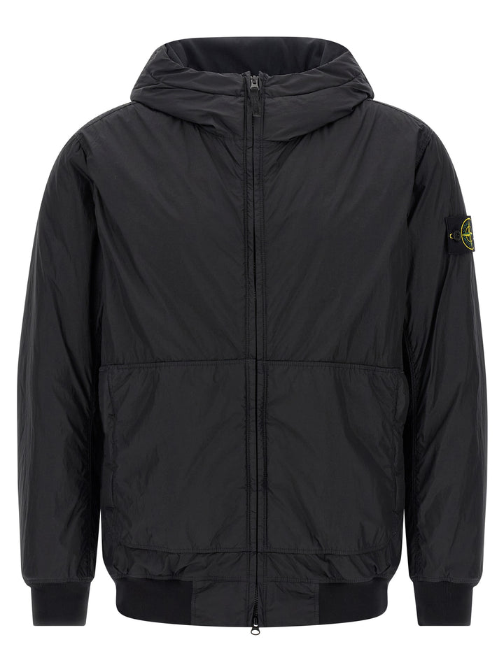 Stone Island Crinkle Reps Ny Puffer Jackets - Black | 7fbecf5bae68e590d92e165587f211dafb362058