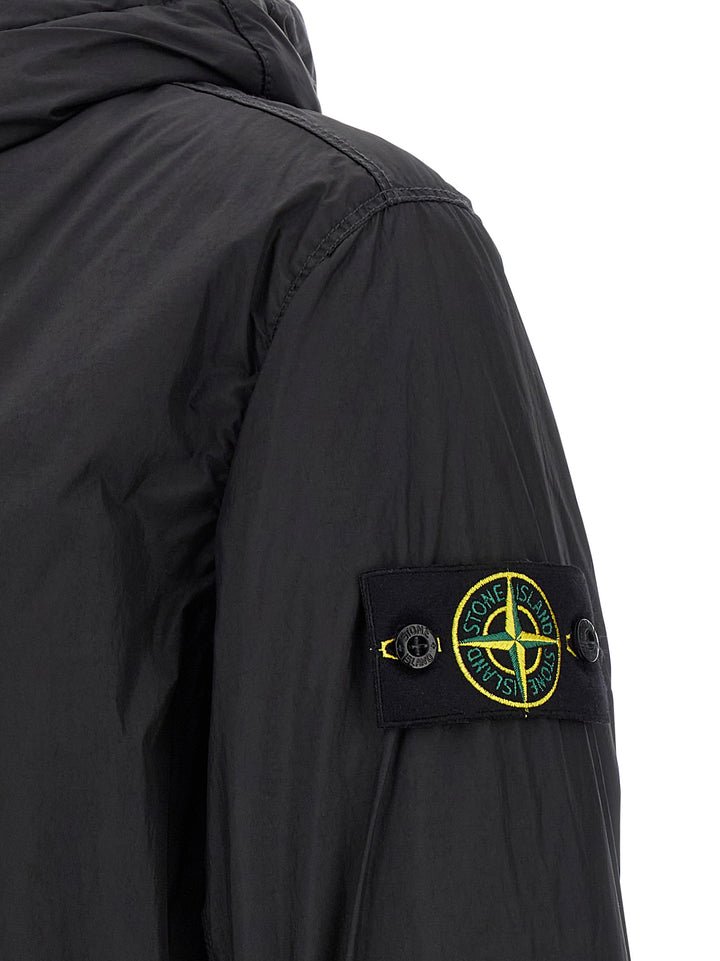 Stone Island Crinkle Reps Ny Puffer Jackets - Black | 8f01314c959fdbaa146aac3aa9cb90e130098aec
