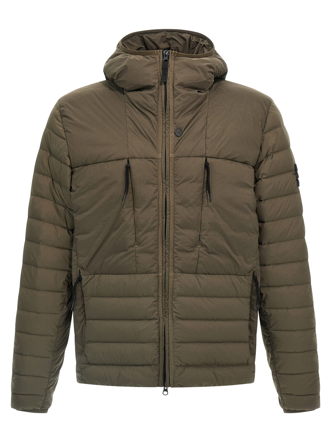 Stone Island Seamless Tunnel Nylon Down-Tc Puffer Jackets - Green | 35878c7ffa0d0d9c6ab3a91d36c80ffb2d0d57b5