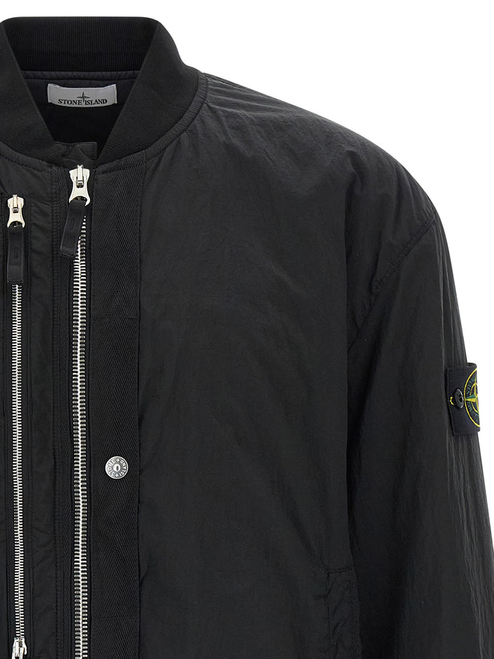 Stone Island 4100038 Puffer Jackets - Black | cf0d9f4a09d976fb6a2fb0c14feaa408c3984894