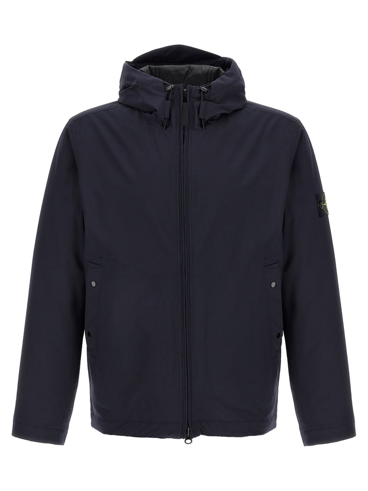 Stone Island Soft Shell-R E.Dye®Technology Puffer Jackets - Blue | b78f4748055515e4efb26f954c4753d38caa2981