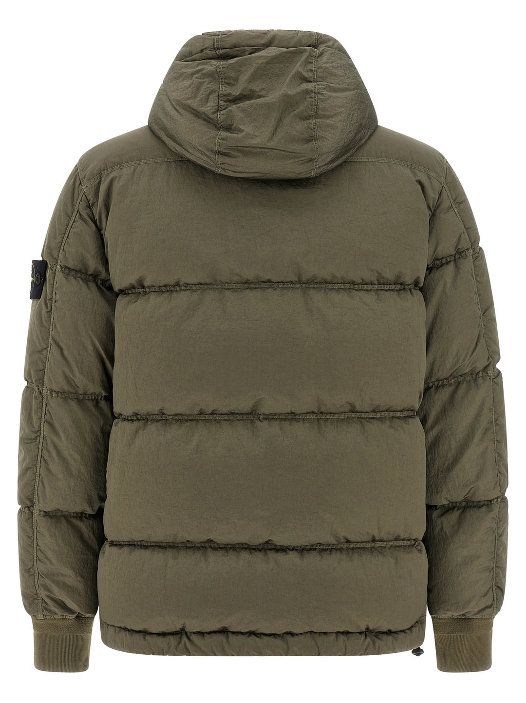 Stone Island Metal Nylon Down Jacket Puffer Jackets - Green | 46bf2c181ef1c02257b3a9a21ca9db24afe55606
