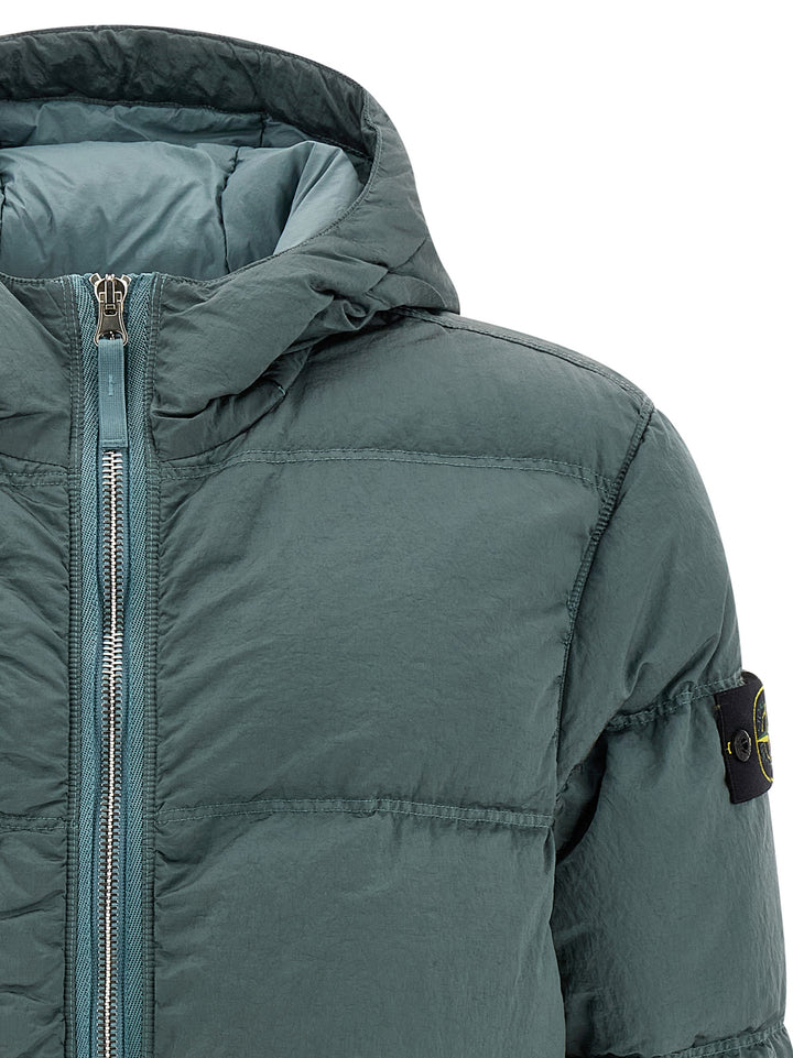 Stone Island Metal Nylon Down Jacket Puffer Jackets - Green | f29e461dc9678cf85d5ab6e88d6e5b3bee580a69