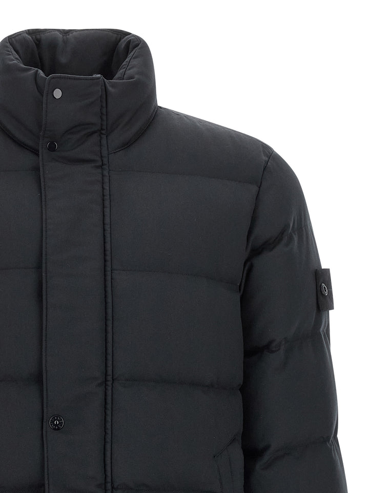 Stone Island 4100100 Twill Wool-Tc Ghost Piece Puffer Jackets - Blue | efd55da6d58598d2e50c5ffd441f7e7dd8a2205d