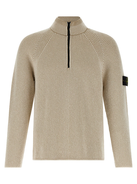 Ribbed Cardigan Sweaters And Cardigans Beige