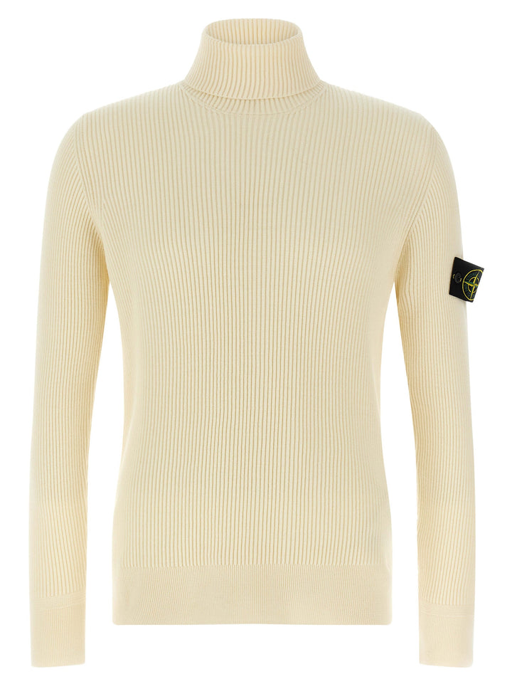Stone Island Wool Sweater Sweaters and Cardigans - White | 1ecea0b49eb875f46ce01eccaab8b2ff59b9b58a