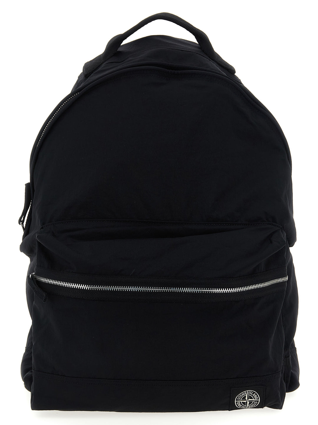 Stone Island Logo Patch Backpack Backpacks & Travels - Black | 1405b52967112cbdefb53bdac88cfa18526db5cb
