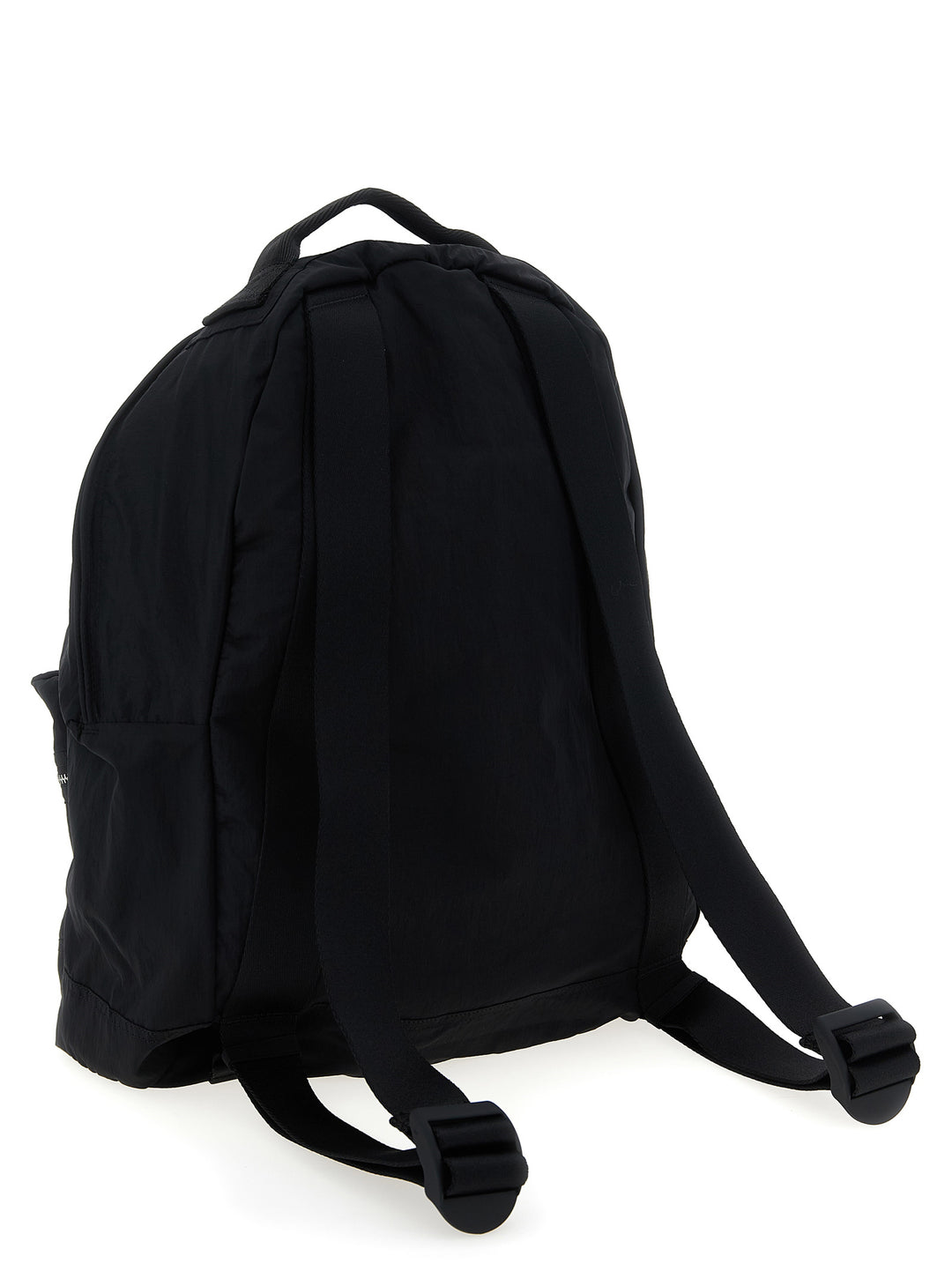 Stone Island Logo Patch Backpack Backpacks & Travels - Black | 2b24e4811349ed2fde8bfae5afdcd537318d88f0