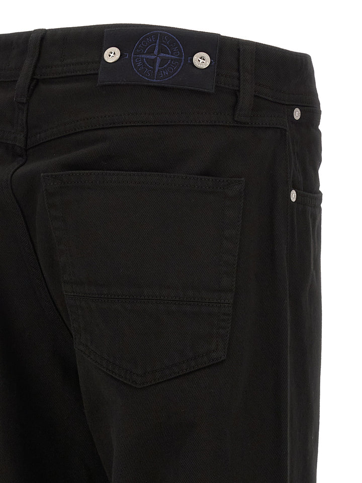 Stone Island Bull Denim Jeans - Black | 0451a0a417664873cf1274b67bc6816275edfc15