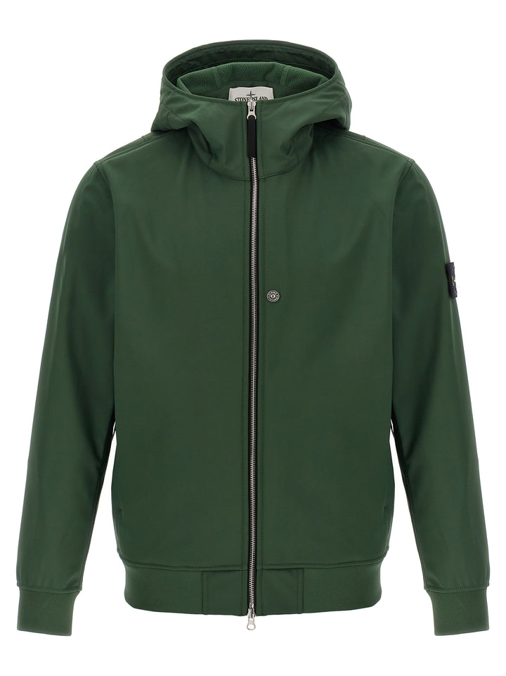 Stone Island Soft Shell-R E.Dye®Technology Puffer Jackets - Green | d10067c7ab3512f8bdc1f1acdee7863b78de5ed9