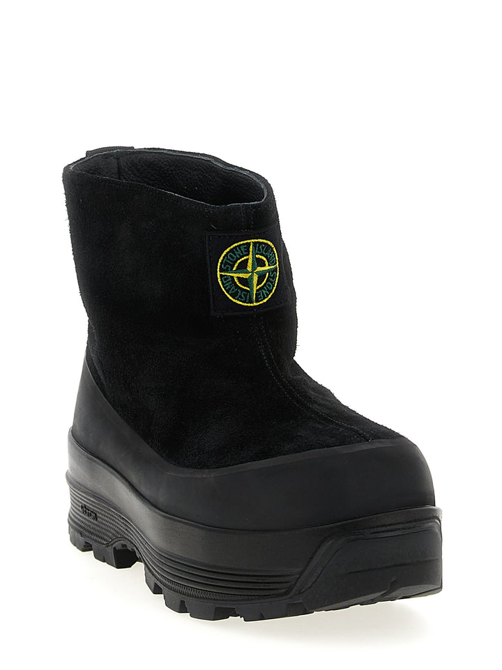 Stone Island Suede Ankle Boots Boots and Ankle Boots - Black | ab94a8b6b7f42b9a61ce5f3362d7fc7aa6229951