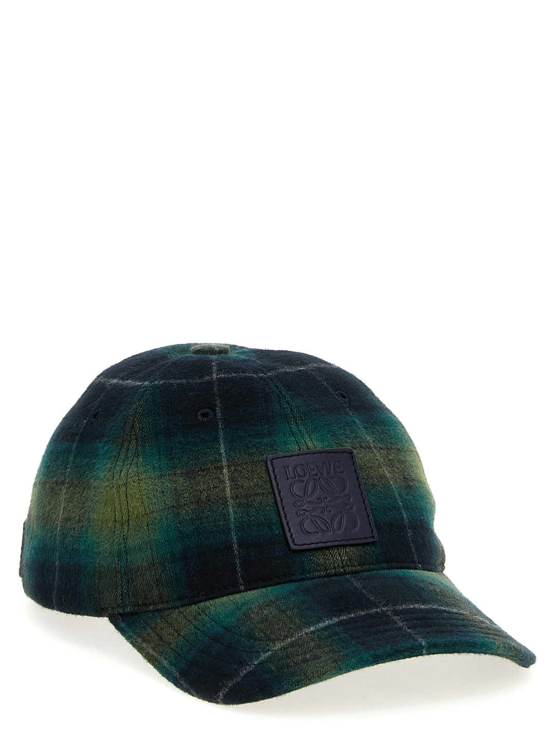 Tartan Wool Cap Hats Multicolor