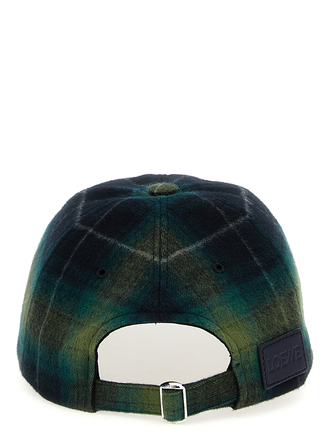 Tartan Wool Cap Hats Multicolor