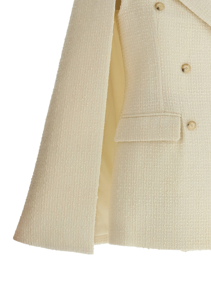 Federica Bonifaci Hood Blazer BlazerS - White | 31a55df91e250359acee69f8cf53be8c18d9d4ff