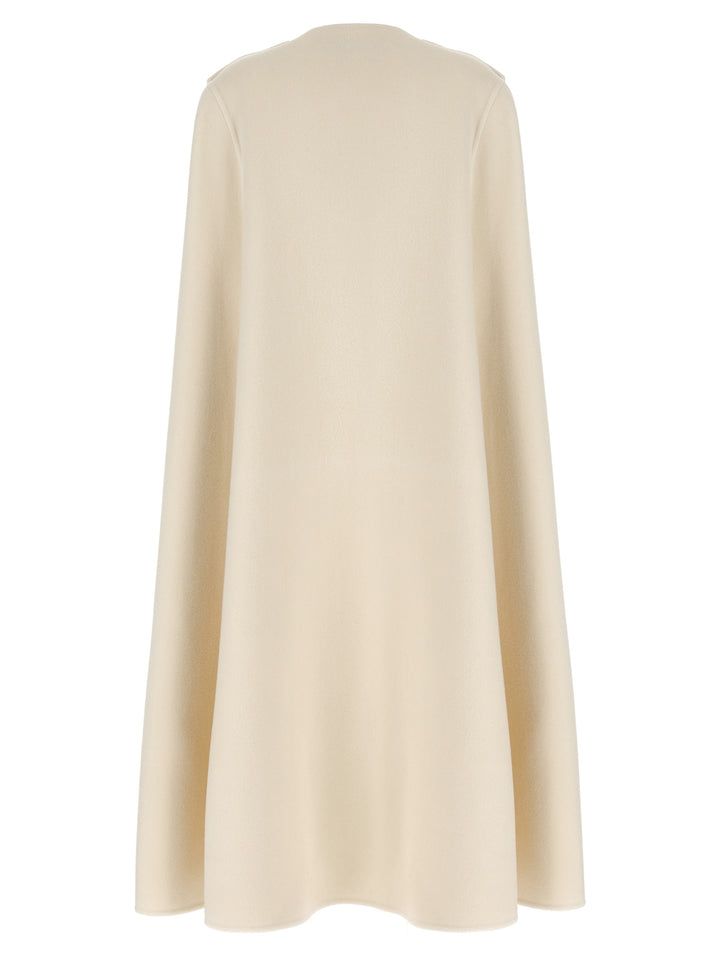 Federica Bonifaci Wrap Cape Capes - White | b83db5e3a50453340fc27b5e12b3db7c53b554e7