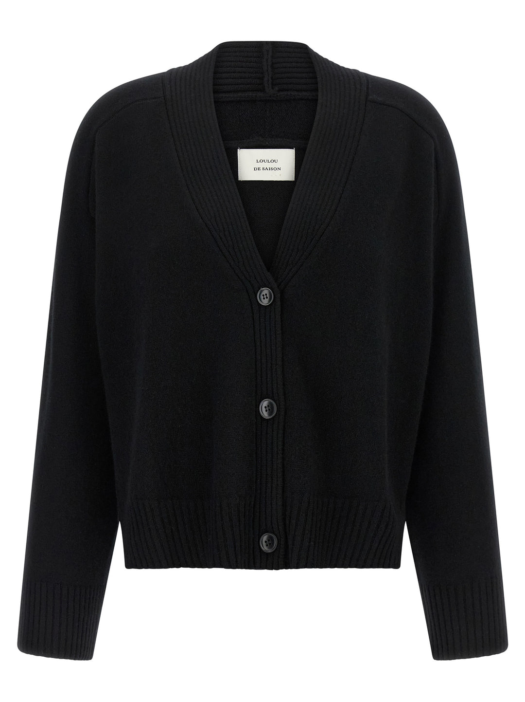 Loulou De Saison Kaia Sweaters and Cardigans - Black | aac18438a5a8e0d76054247cf21845d8fcf6ccc1