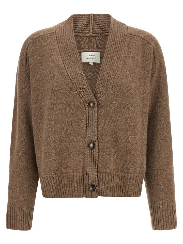 Loulou De Saison Kaia Sweaters and Cardigans - Beige | a9df71e3f9e578a1e7c1bcb670cfcb36d659a14d