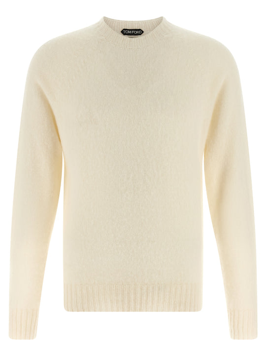 Cashmere Sweater Sweaters And Cardigans White