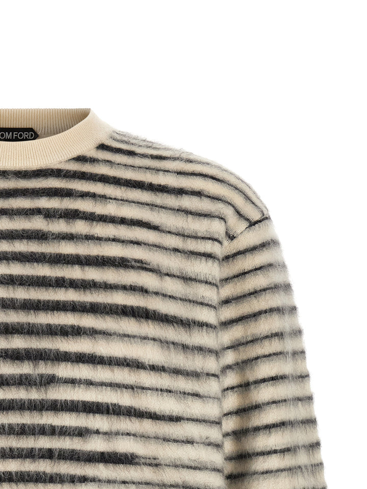 Tom Ford Brushed Effect Sweater Sweaters and Cardigans - Black | c400956d65d4cac3783027d2212371110f7ac1d7