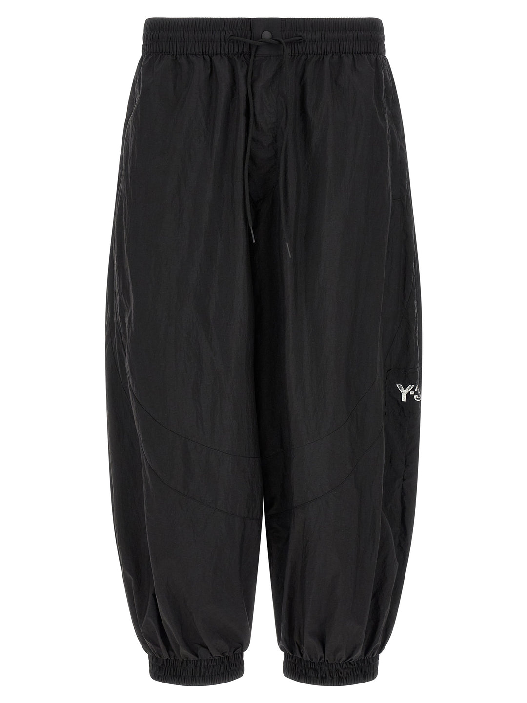 Y-3 Rough-Edged Joggers Pants - Black | 1fc821a99a9746dafa58042a0964ddfc94893920
