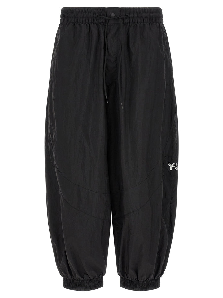 Y-3 Rough-Edged Joggers Pants - Black | 1fc821a99a9746dafa58042a0964ddfc94893920
