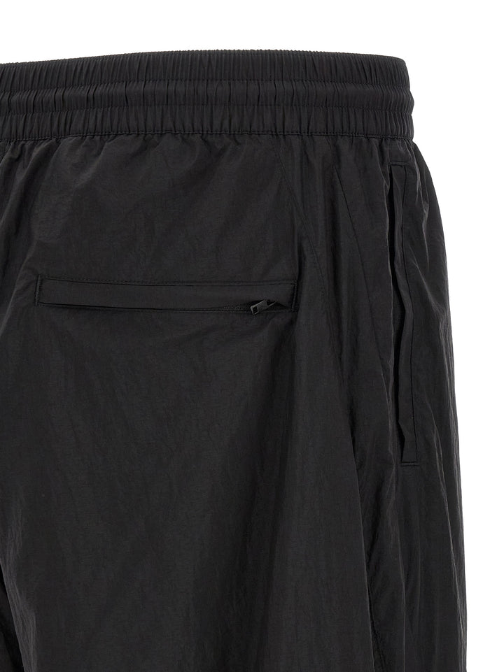 Y-3 Rough-Edged Joggers Pants - Black | 433fa00d9e73ee742684a96e97fe17aa002d26a8