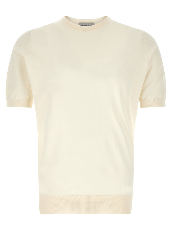 John Smedley Kempton T-shirt - White | f5b17cf1fa82bb917d1df6acf18ac3c35921032f